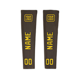 Custom Brown Gold Arm Sleeve