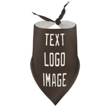 Custom Brown White Pet Scarf