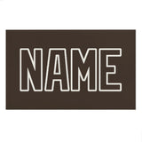Custom Brown Brown Beach Towel