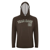 Custom Brown Olive UV-Hoodie