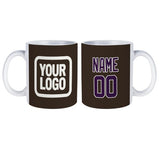 Custom Brown Purple Mug