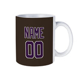 Custom Brown Purple Mug