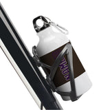 Custom Brown Purple Sports Bottle