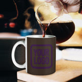 Custom Brown Purple Mug