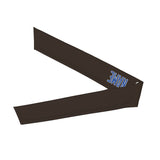 Custom Brown Sky Blue Headband