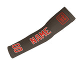 Custom Brown Orange Red Arm Sleeve