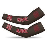 Custom Brown Red Arm Sleeve