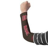 Custom Brown Red Arm Sleeve