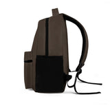 Custom Brown Black Kids Backpack