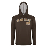 Custom Brown Khaki UV-Hoodie