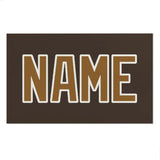 Custom Brown Khaki Beach Towel