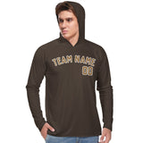 Custom Brown Khaki UV-Hoodie