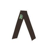 Custom Brown Emerald Green Headband
