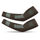 Custom Brown Blue Green Arm Sleeve