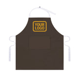 Custom Brown Yellow Apron