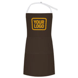 Custom Brown Yellow Apron