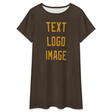 Custom Brown Yellow Nachthemd