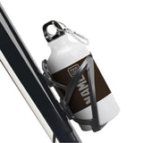 Custom Brown Gray Sports Bottle