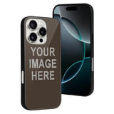 Custom Brown Gray Phone Case