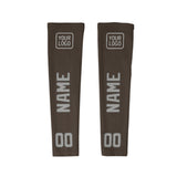 Custom Brown Gray Arm Sleeve
