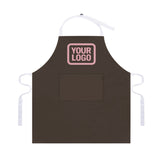 Custom Brown Light Pink Apron