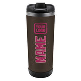 Custom Brown Pink Stainless Steel Water Cup