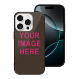 Custom Brown Pink Phone Case