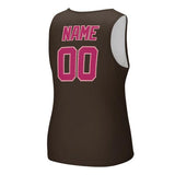 Custom Brown Pink Men's Tank Top