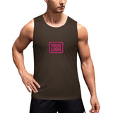 Custom Brown Pink Men's Tank Top