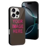 Custom Brown Pink Phone Case