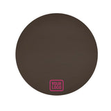 Custom Brown Pink Round Table Cloth