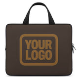 Custom Brown Khaki Laptop Bag