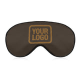 Custom Brown Khaki Sleep Mask