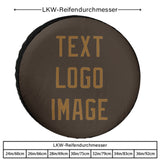 Custom Brown Khaki Truck Tires