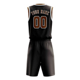 Custom Brown Khaki Basketball Set