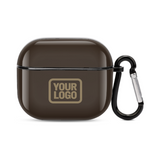 Custom Brown Light Khaki AirPods Case (3rd Generation)