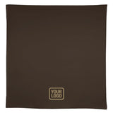 Custom Brown Khaki Square Table Cloth