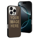 Custom Brown Light Khaki Phone Case