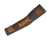 Custom Brown Orange Arm Sleeve