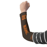 Custom Brown Orange Arm Sleeve