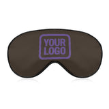 Custom Brown Light Purple Sleep Mask