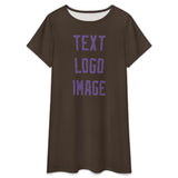 Custom Brown Light Purple Nachthemd