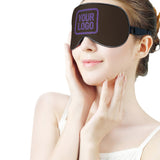 Custom Brown Light Purple Sleep Mask