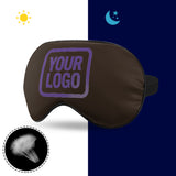 Custom Brown Light Purple Sleep Mask