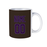 Custom Brown Purple Mug