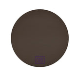Custom Brown Purple Round Table Cloth