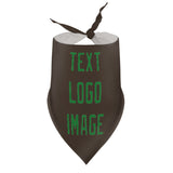 Custom Brown Emerald Green Pet Scarf