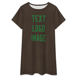 Custom Brown Emerald Green Nachthemd