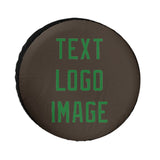 Custom Brown Emerald Green Truck Tires