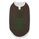 Custom Brown Olive Pet Vest